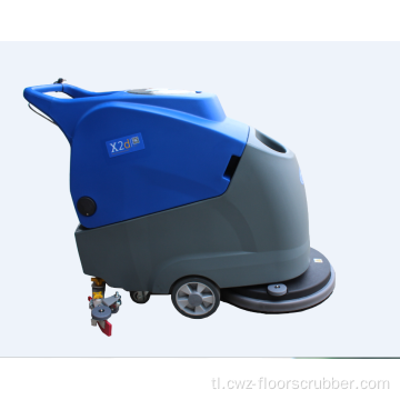 Madaling pinatatakbo ang maliit na manu-manong sahig scrubber dryer, scrubber drier